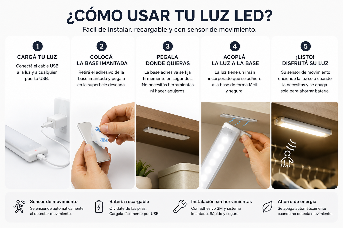Luz Led | Iluminá tu hogar de forma inteligente