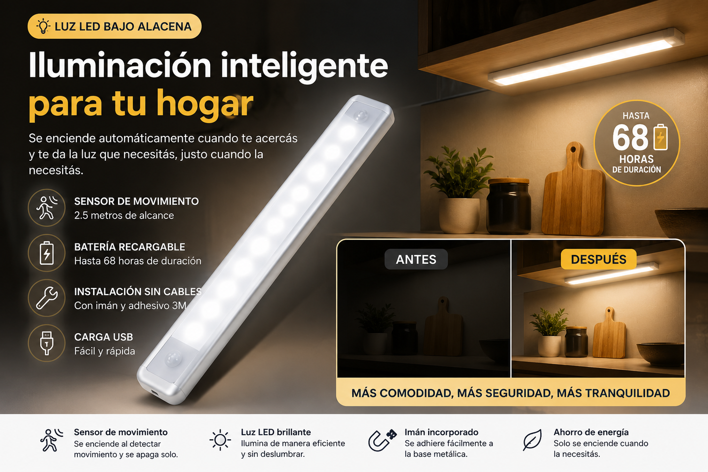 Luz Led | Iluminá tu hogar de forma inteligente